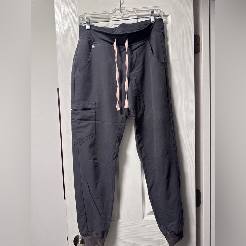 Figs dark grey scrub pants